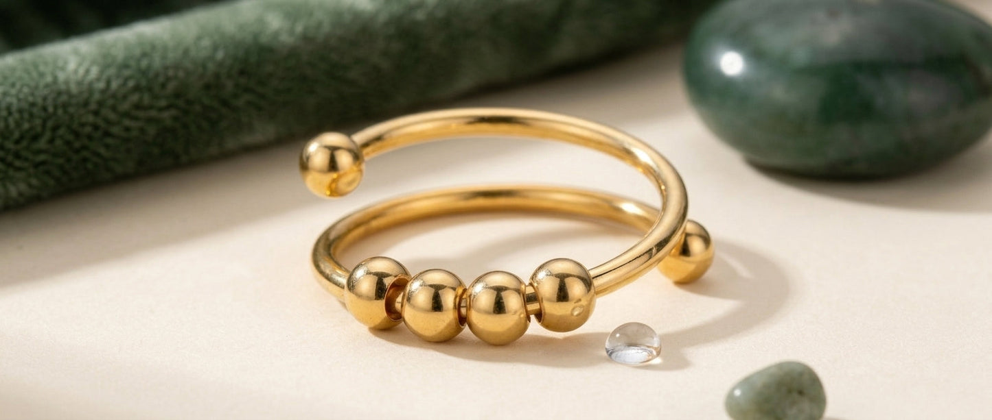 Bague anti-stress Isvane, vue générée